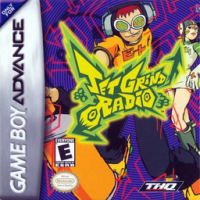 Jet Set Radio PAL GameBoy Advance PAL box art